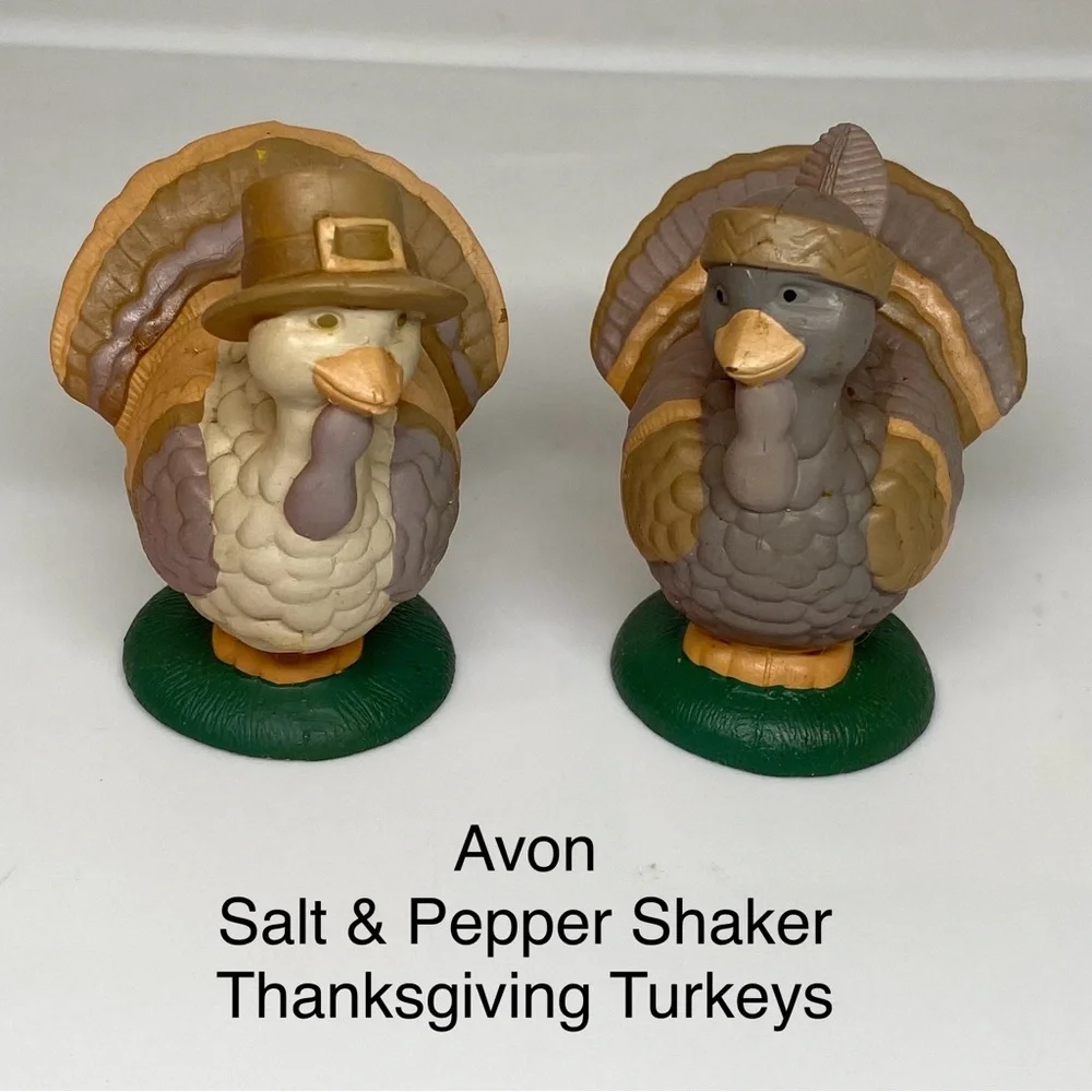 VTG Avon Salt & Pepper Shaker Turkeys (B2) - Picture 1 of 8